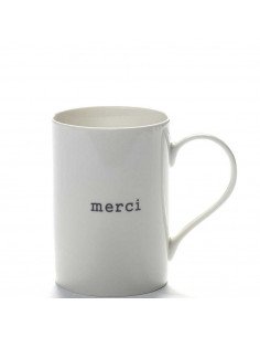 SERAX Mug porcelaine "merci"