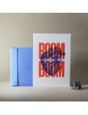 Pappus Editions - Carte Boom Boom rouge