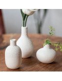 RÄDER DESIGN décoration porcelaine blanche Mini vases perlés